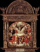 Albrecht Durer The Adoration of the Holy Trinity Spain oil painting artist